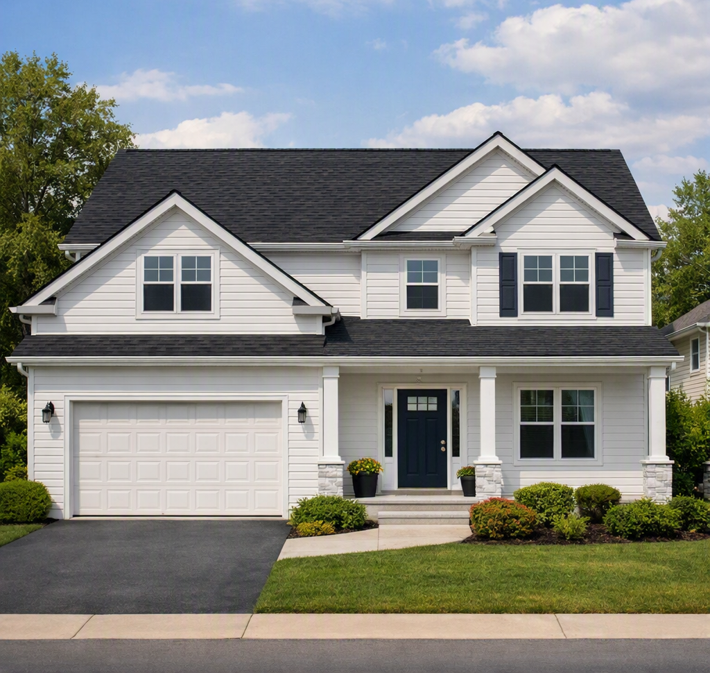 Exterior construction Niagara Region home by JMC Exteriors