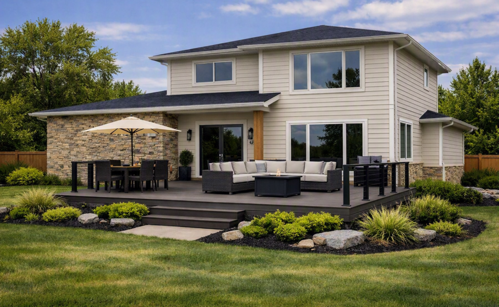 Niagara exterior contractor - JMC Exteriors team at work