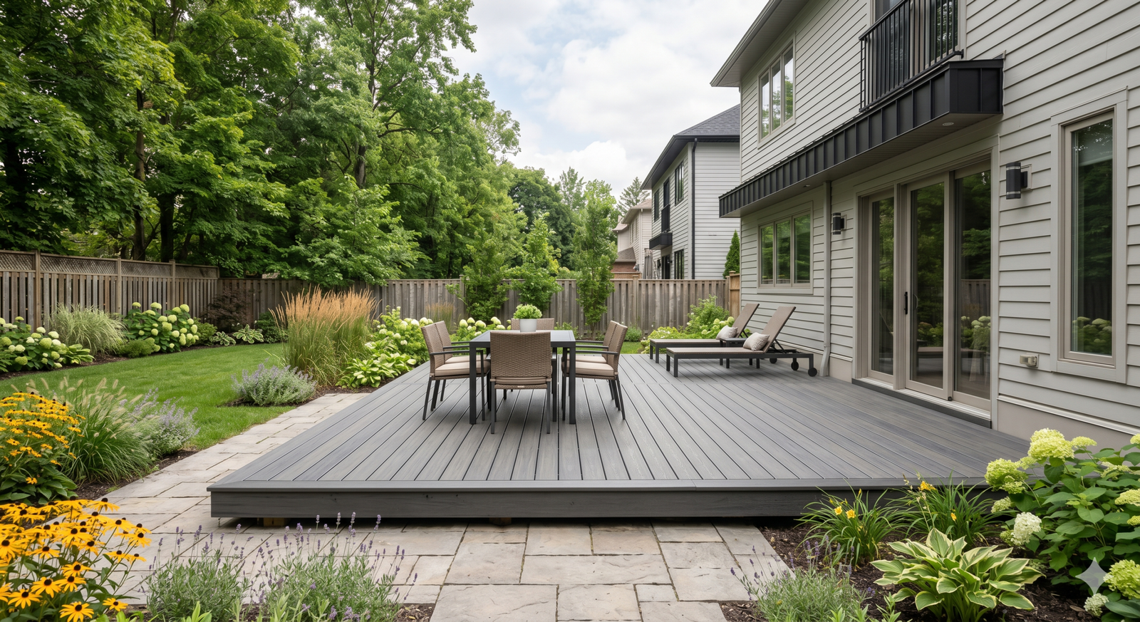 Deck builder Niagara Region - custom deck built by JMC Exteriors